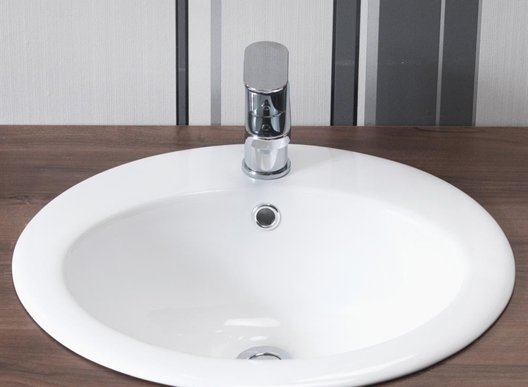 Opal 510 x 445mm Inset Vanity Basin