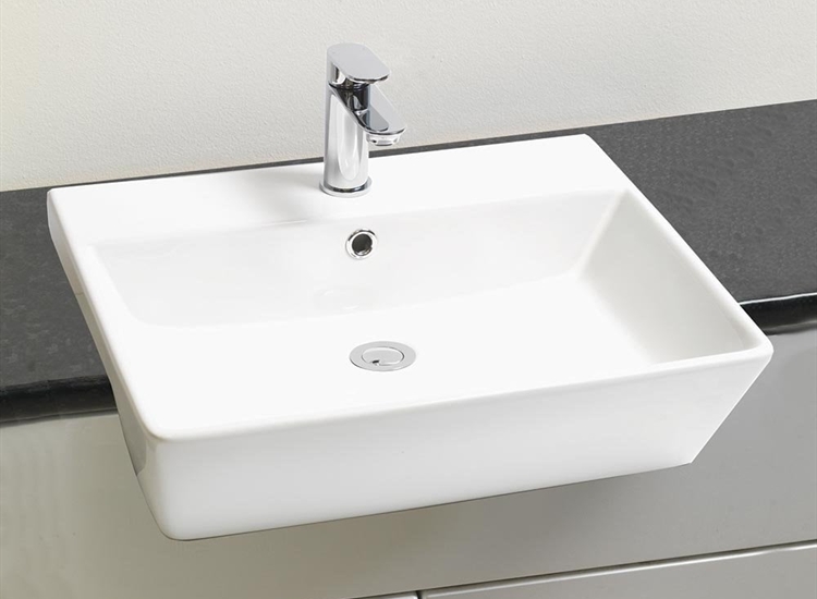 Verona 550 x 430mm Semi-Recessed Basin