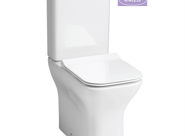 Cornell Comfort Rimless WC including Soft Close Seat