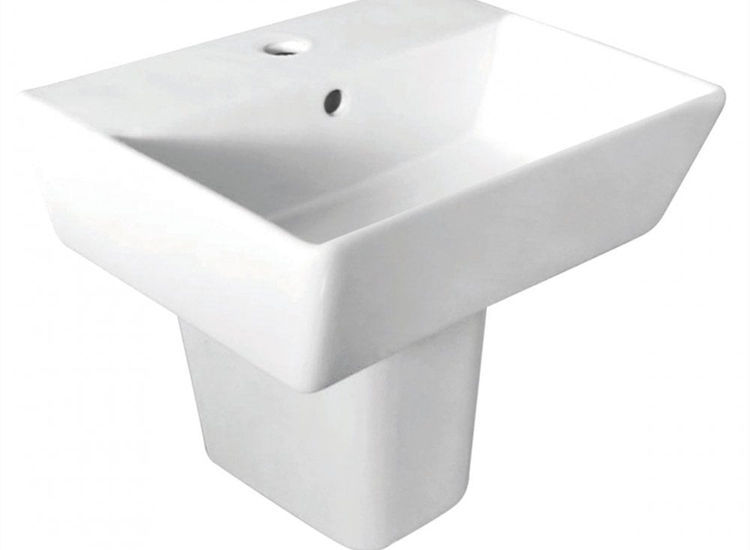 Verona Basin & Pedestal - 450mm, 500mm or 550mm