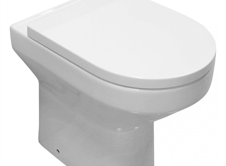 Evora Rimless Back-to-Wall Pan & Soft Close Seat