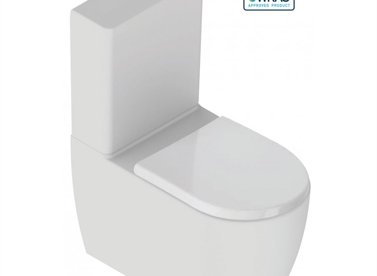 Naxos Rimless WC including Soft Close Seat