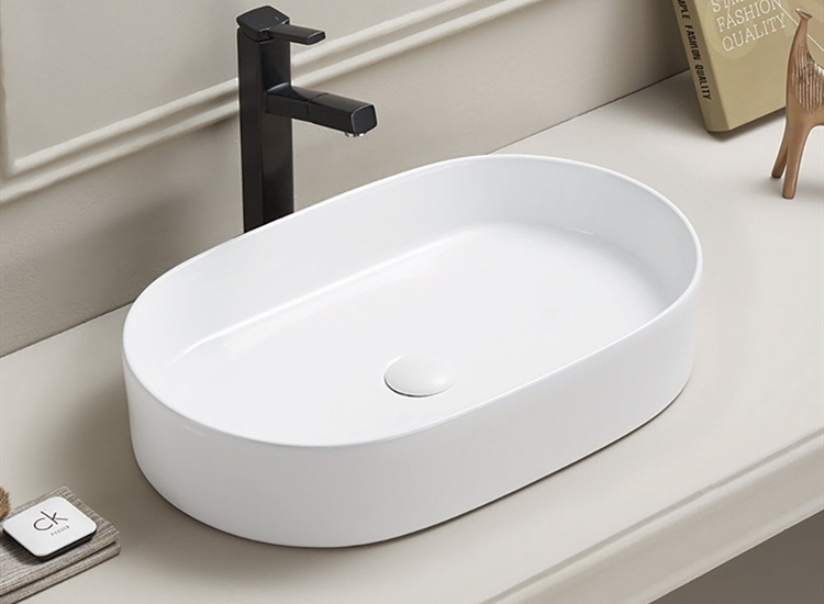 Sofia 600 x 380mm White Ceramic Vanity Basin