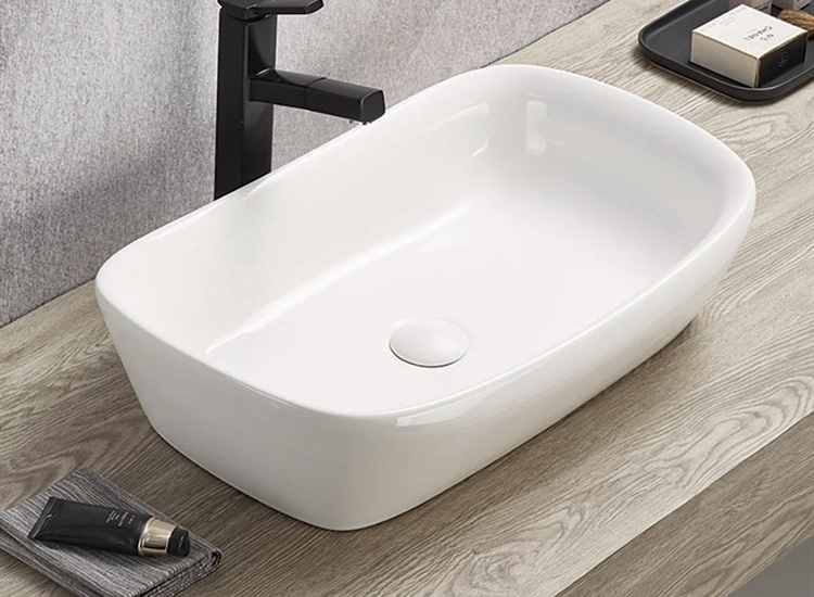 Venice 620 x 400mm White Ceramic Vanity Basin