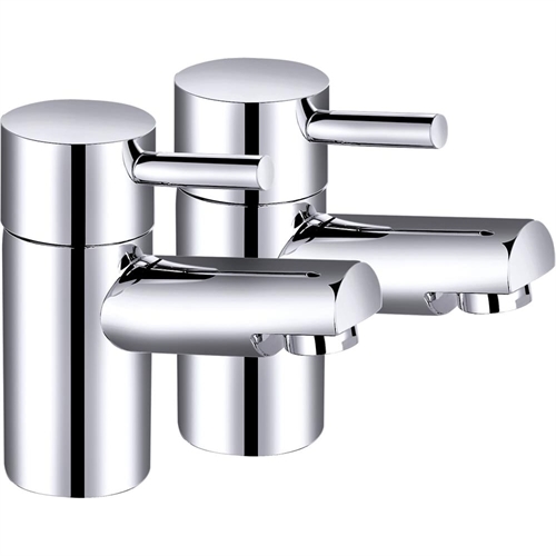 Ebony Basin Taps (Pair)