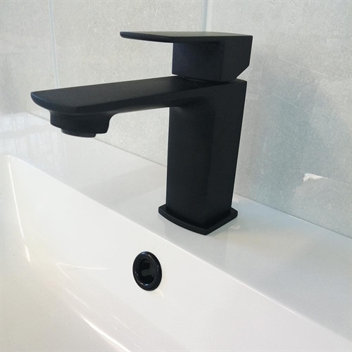 Matt Black Basin Overflow Ring