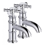 Classic Nouveau Basin Taps (Pair)