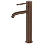 Tuscany Tall Basin Mono - Brushed Bronze