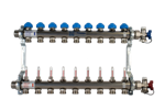 Polypipe 9 Port Stainless Steel EuroCone UFH Manifold - UFH12759EC