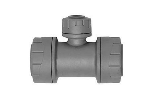 Polyplumb 15mm x 15mm x 10mm Tee PB1115