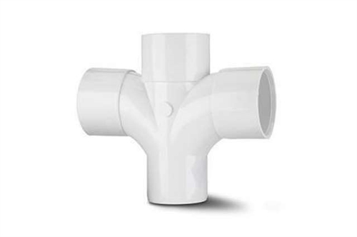 Polypipe 40mm Cross Tee 92½° - WS38