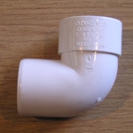 SWIVEL BEND - 92 1/2 DEGREE (WHITE)