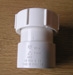 THREADED COUPLING - BSP FEMALE (WHITE)