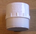 ADAPTOR - MALE IRON (WHITE)