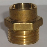 END FEED MALE IRON COUPLING