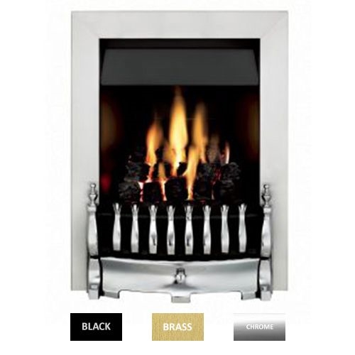 Valor Blenheim Slimline Inset Gas Fire Coal-	05956D7/0595661