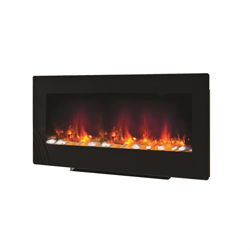 Be Modern Amari 38" FS or WM 2kW Electric Fire Black Glass Fascia-V-148768