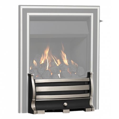 Valor Downton Firefront Brushed Chrome - 076724