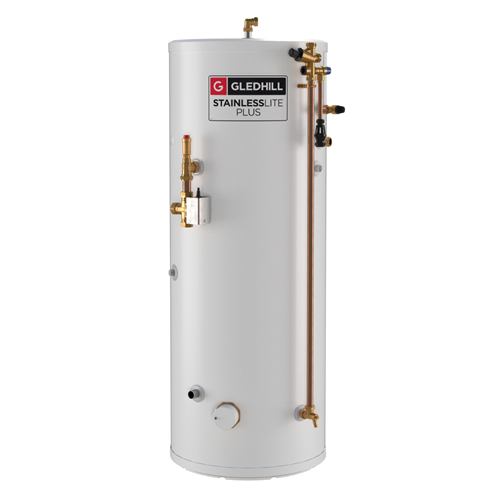 Gledhill StainlessLite Plus Basic Pre-Plumbed Heat Pump - PLUHP210BPP