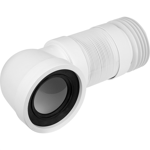 McAlpine WC-CON8F18 190mm to 270mm 90° Flexible WC Connector