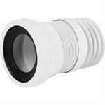 McAlpine WC-F18R 100mm to 160mm Straight Flexible WC Connector