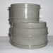 110MM X 82MM REDUCER - DOUBLE SOCKET (SOLVENT GREY)