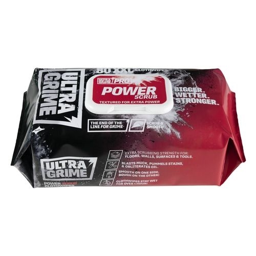 UltraGrime Pro XXL+ Power Scrub Clothwipes - (6 packs)-5920