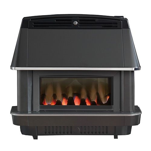 Valor Valentia Balanced Flue Gas Fire Black/Chrome-	0547401