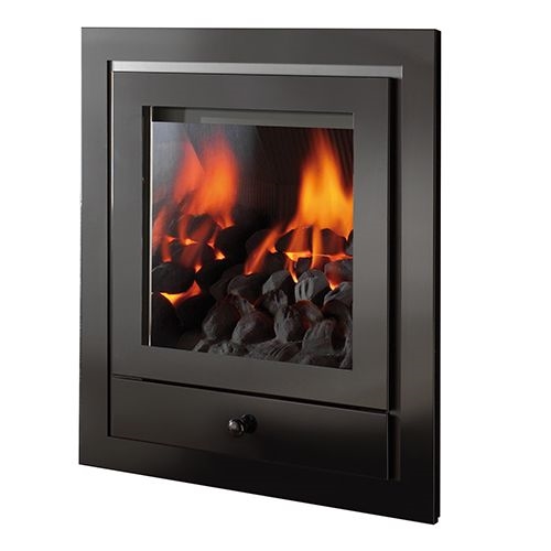 Crystal Gem Royale 4 Sided Gas Fire Coal