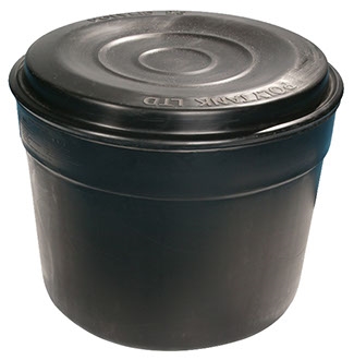 Polytank 50 Gallon / 227 Litre Circular Cold Water Storage Tank (34x27) Includes PT2/B Fittings Kit